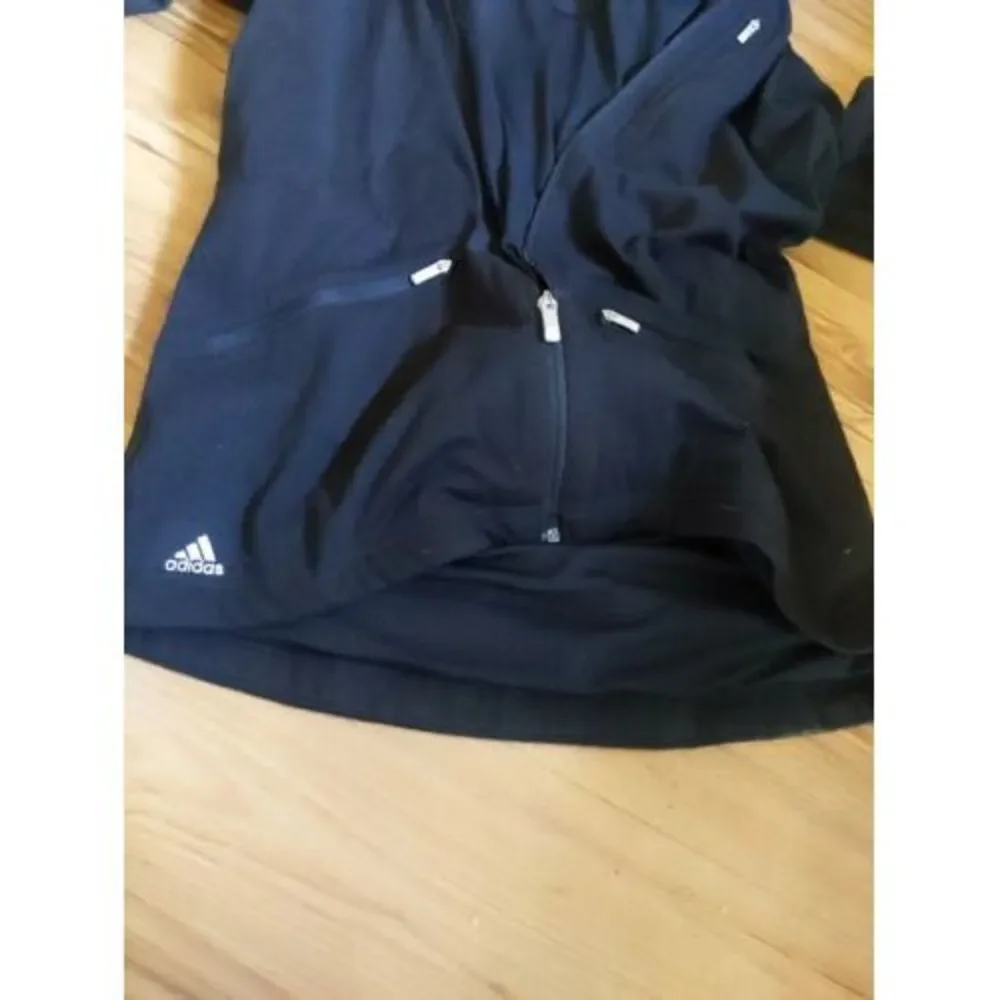 Adidas climaproof Womans‎ jacket RN#88387 XS black with hood